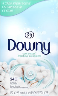 Foto 2 | Suavizante De Ropa De Algodón Downy Cool Dryer Sheets, 240 Unidades - Venta Internacional.