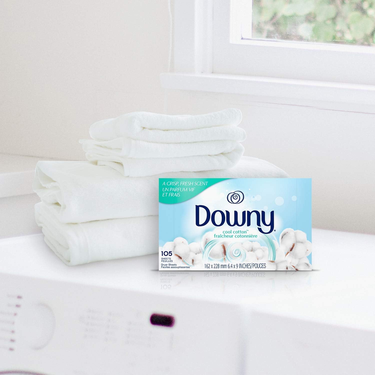 Foto 7 | Suavizante De Ropa De Algodón Downy Cool Dryer Sheets, 240 Unidades - Venta Internacional.