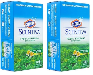 Foto 1 | Sábanas Para Secadora Clorox Scentiva, Suavizantes De Telas, 105 Unidades - Venta Internacional.