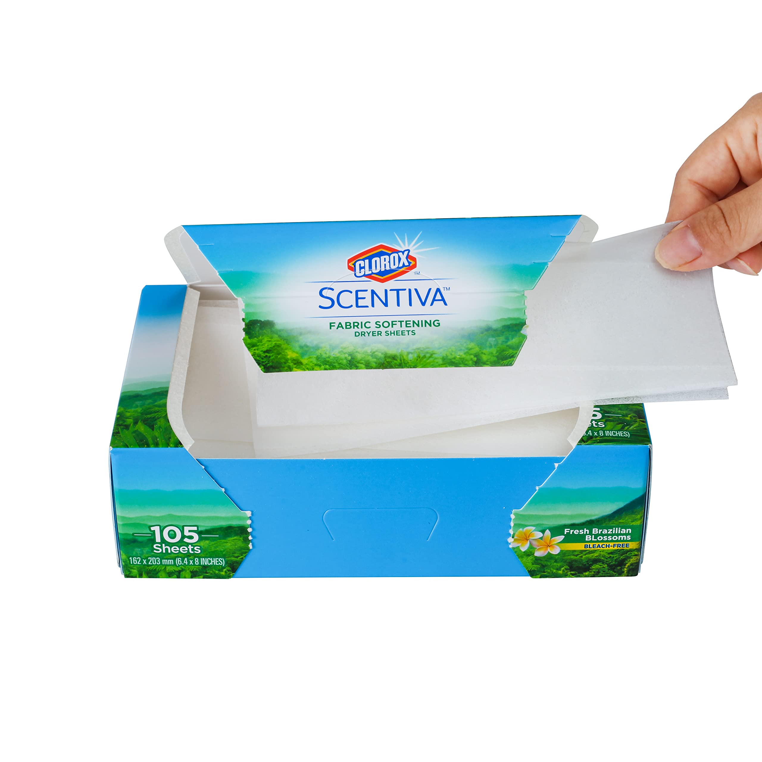 Foto 7 pulgar | Sábanas Para Secadora Clorox Scentiva, Suavizantes De Telas, 105 Unidades - Venta Internacional.
