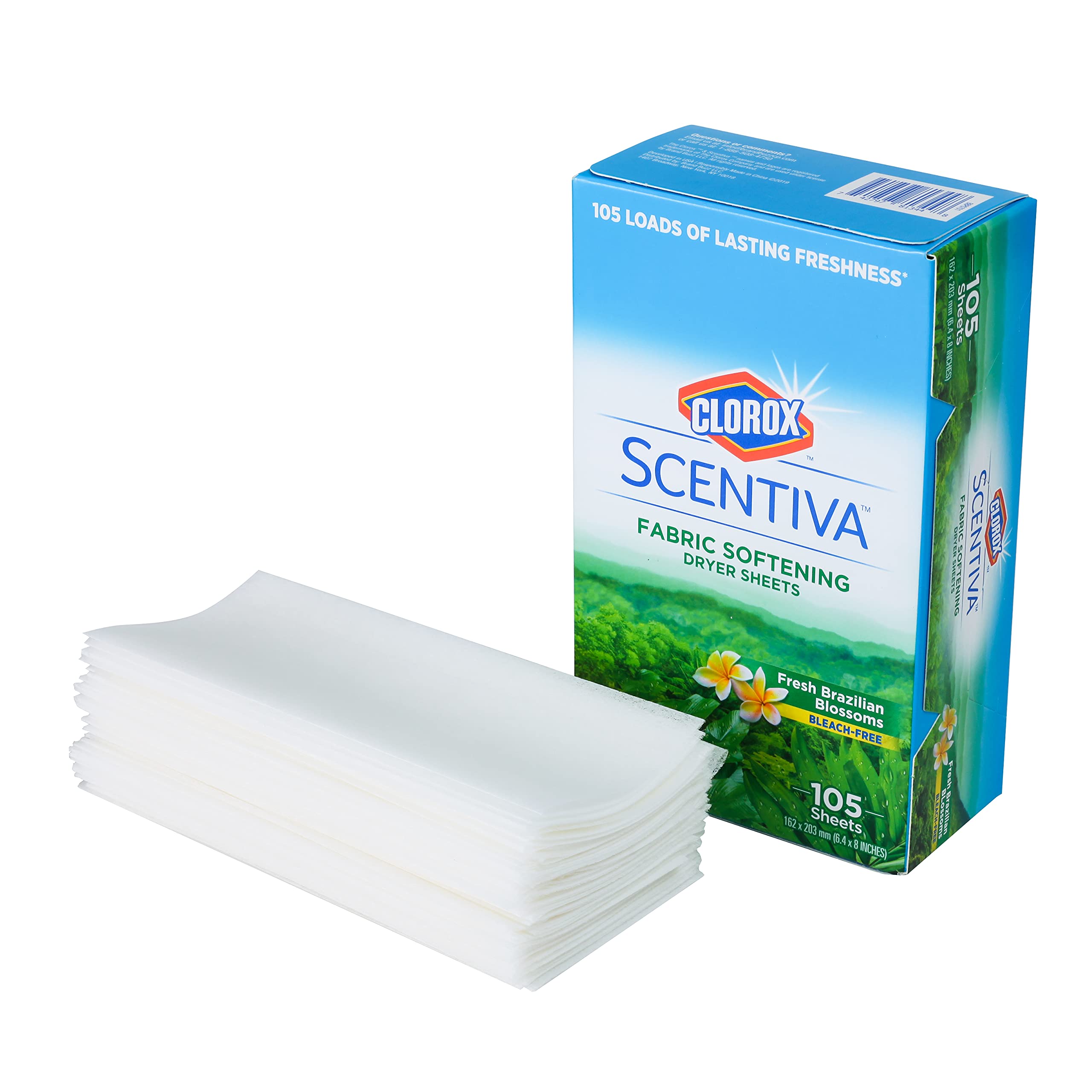 Foto 8 pulgar | Sábanas Para Secadora Clorox Scentiva, Suavizantes De Telas, 105 Unidades - Venta Internacional.