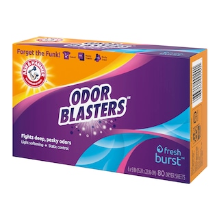 Foto 3 | Toalla Para Secadora Arm & Hammer Odor Blaster Fresh Burst, 80 Unidades, 2 Unidades - Venta Internacional.