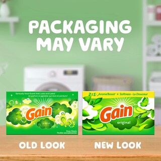 Foto 5 | Sábanas Para Secadora Gain Original Scent, 240 Unidades (paquete De 2) - Venta Internacional.
