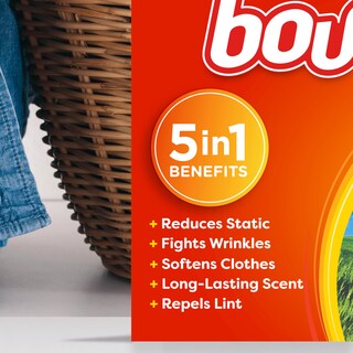 Foto 2 | Sábanas Suavizantes Para Secadora Bounce Fresh Linen Scent 120x2 - Venta Internacional.