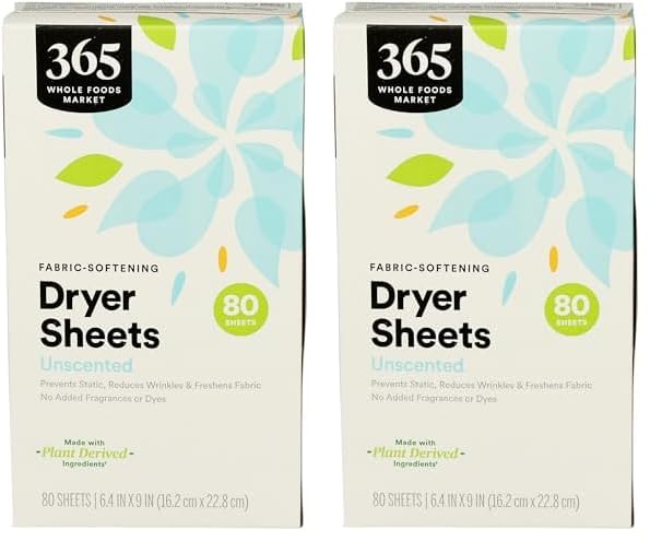 Suavizante De Telas Para Secadora Sin Perfume 365 De Whole Foods - Venta Internacional.