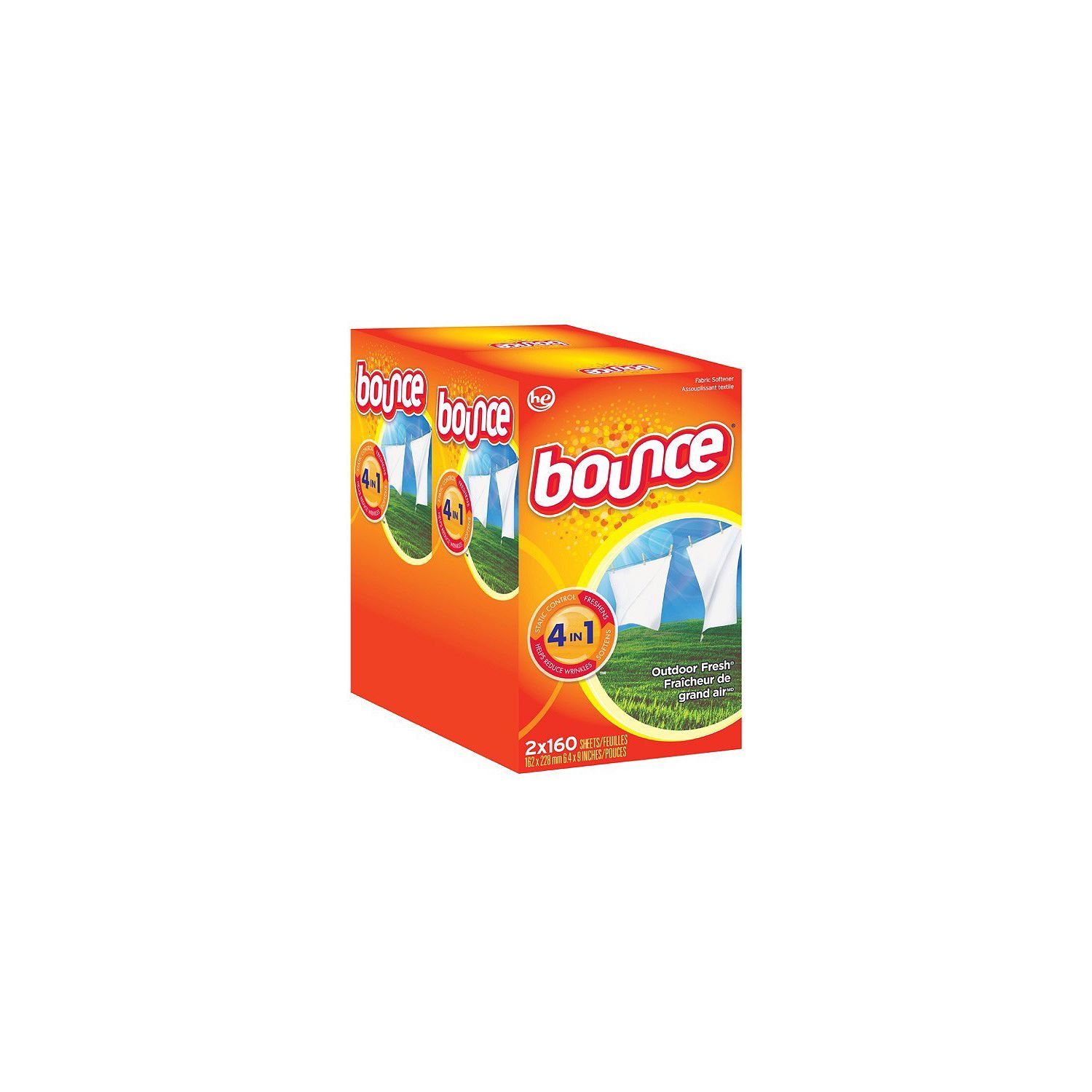 Sábanas Para Secadora Bounce, 320 Hojas, Aroma Original - Venta Internacional.