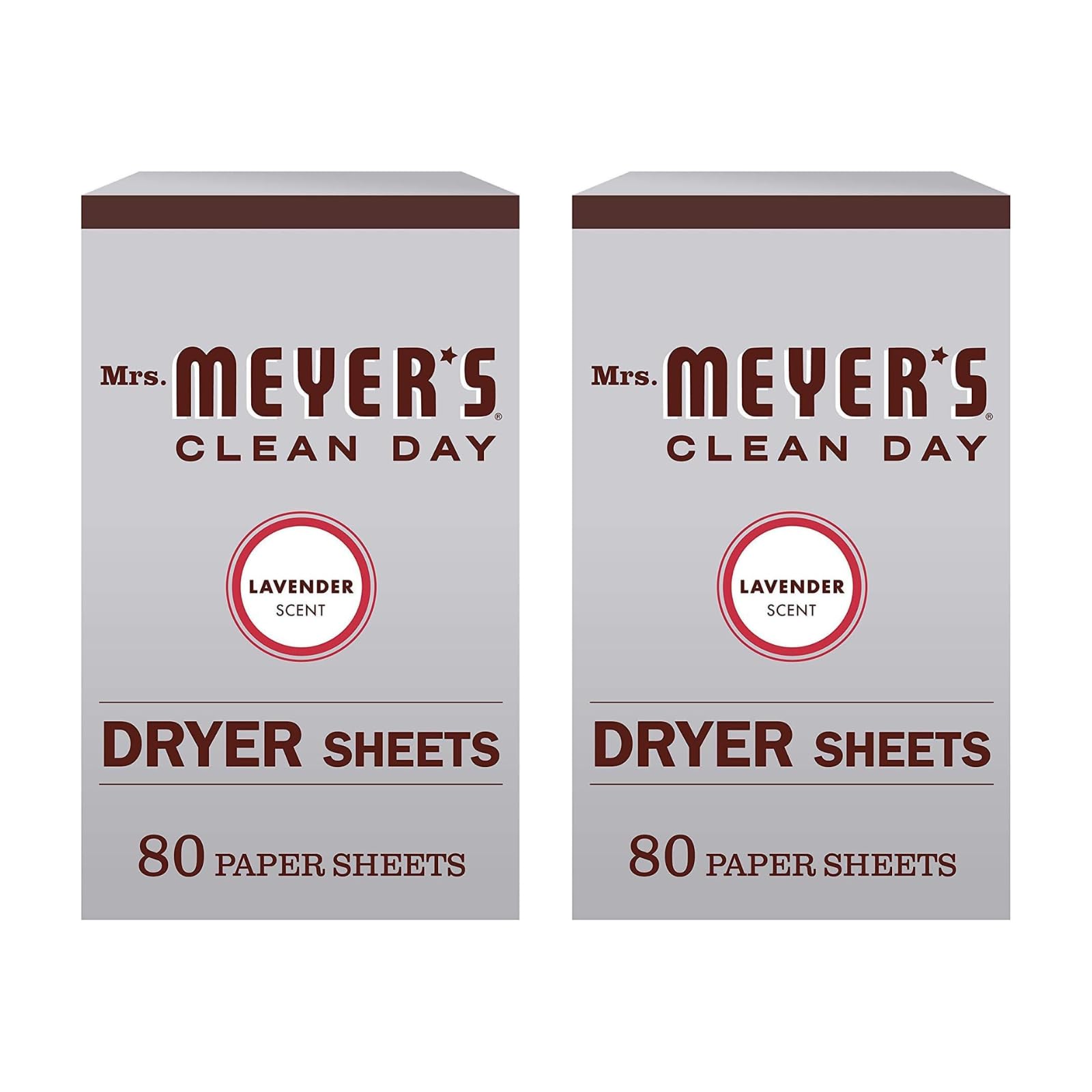 Sábanas Para Secadora Mrs. Meyer's Clean Day Lavender, Paquete De 2 (160) - Venta Internacional.
