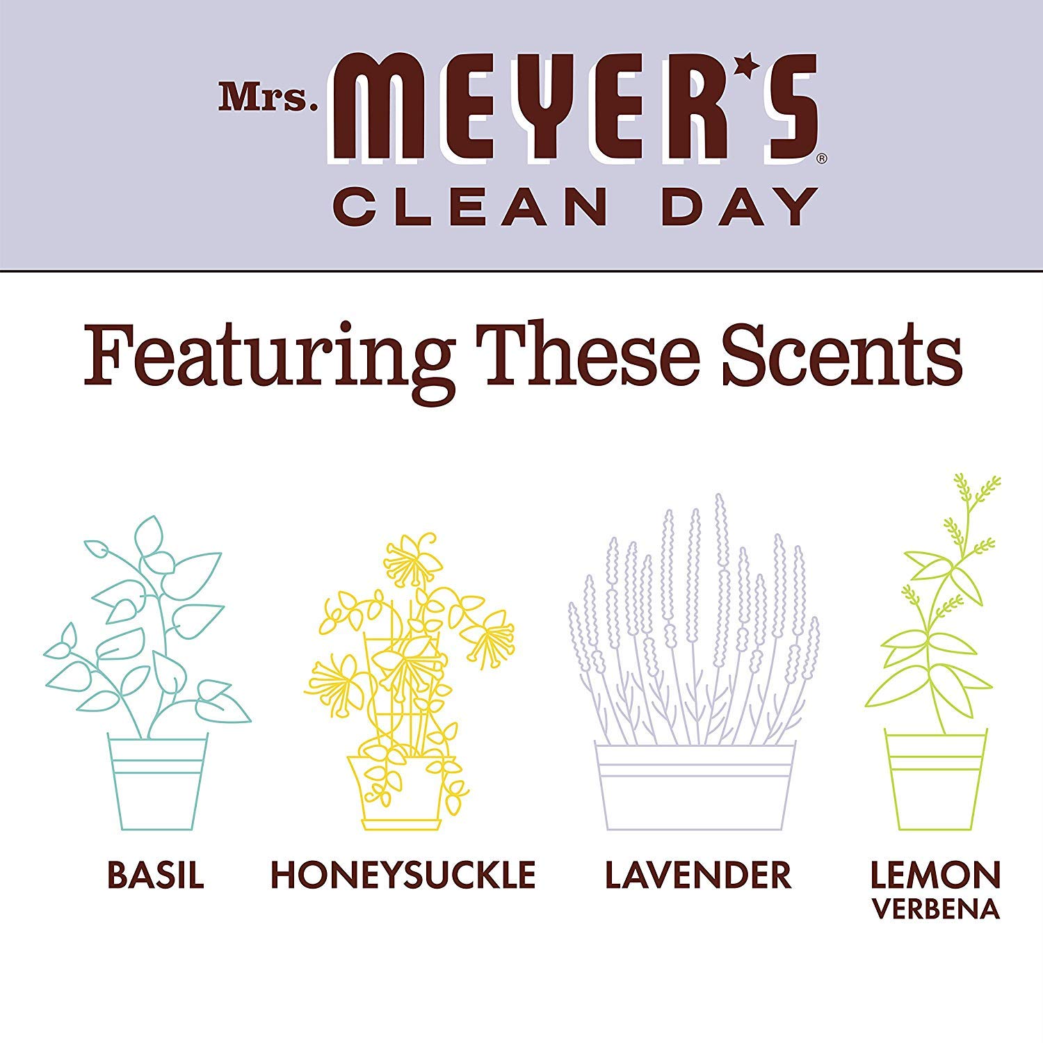 Foto 8 pulgar | Sábanas Para Secadora Mrs. Meyer's Clean Day Lavender, Paquete De 2 (160) - Venta Internacional.