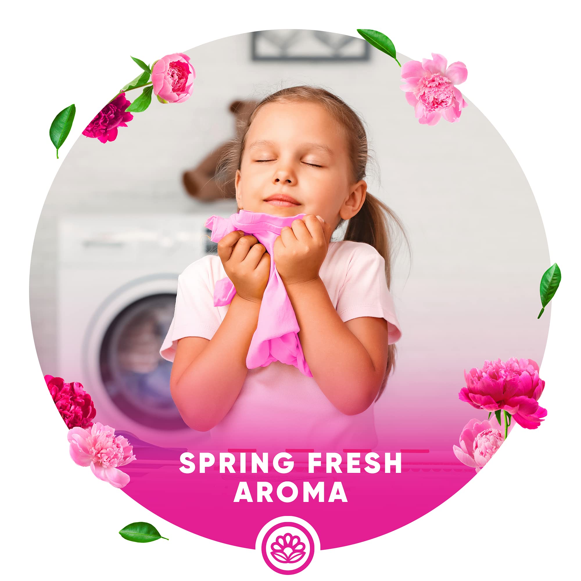 Foto 5 | Sábanas Suavizantes Para Secadora Ensueño Spring Fresh Scent, 80 Unidades - Venta Internacional.