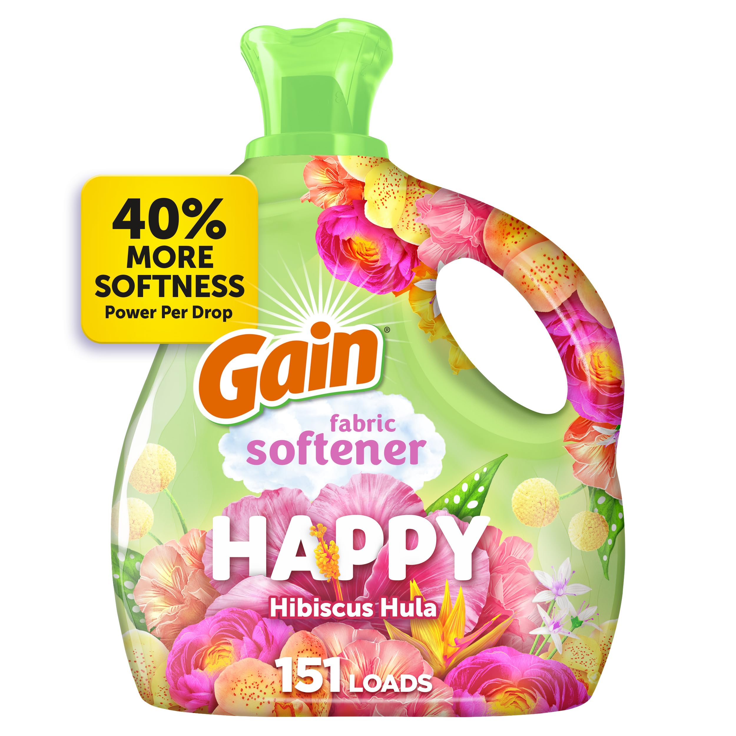 Foto 2 pulgar | Suavizante De Telas Gain Happy 3l 151 Loads - Venta Internacional.