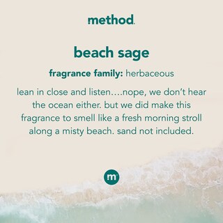 Foto 3 | Suavizante De Telas Method Beach Sage, 1,58 L, 45 Cargas, Paquete De 4 - Venta Internacional.