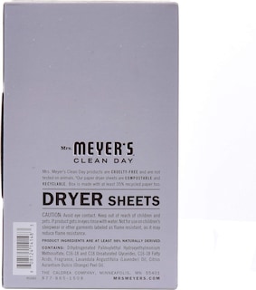 Foto 3 | Sábanas para Secadora Mrs. Meyer's Clean Day Lavende 12 Unidades - Venta Internacional