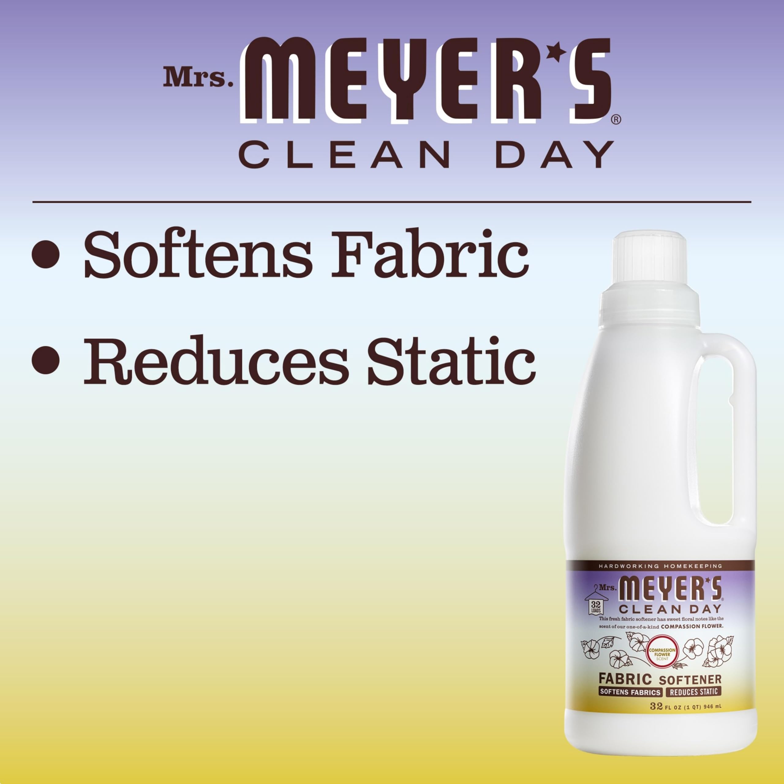 Foto 5 pulgar | Suavizante De Telas Mrs. Meyer's Clean Day Compassion Flower 960 Ml - Venta Internacional.