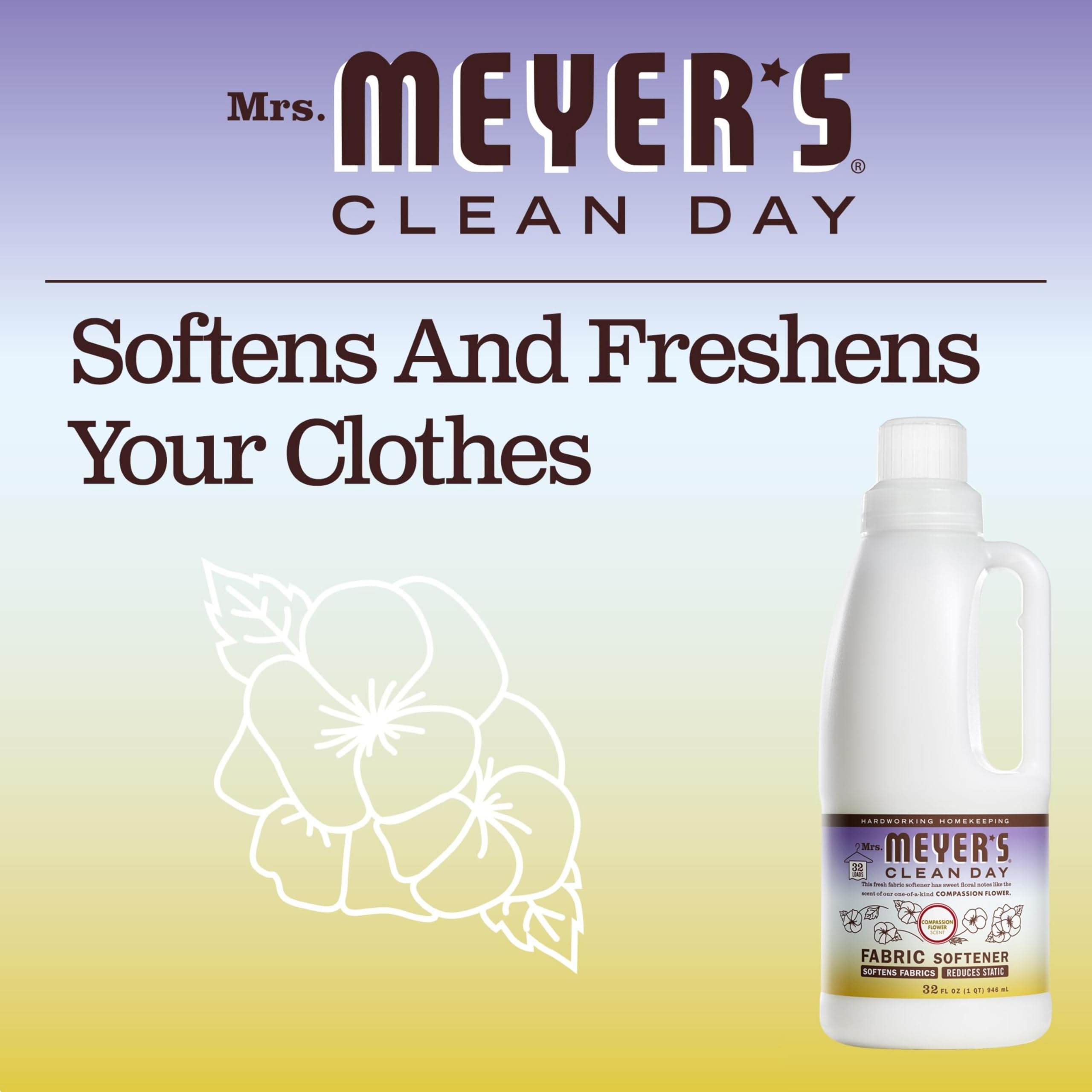 Foto 6 pulgar | Suavizante De Telas Mrs. Meyer's Clean Day Compassion Flower 960 Ml - Venta Internacional.