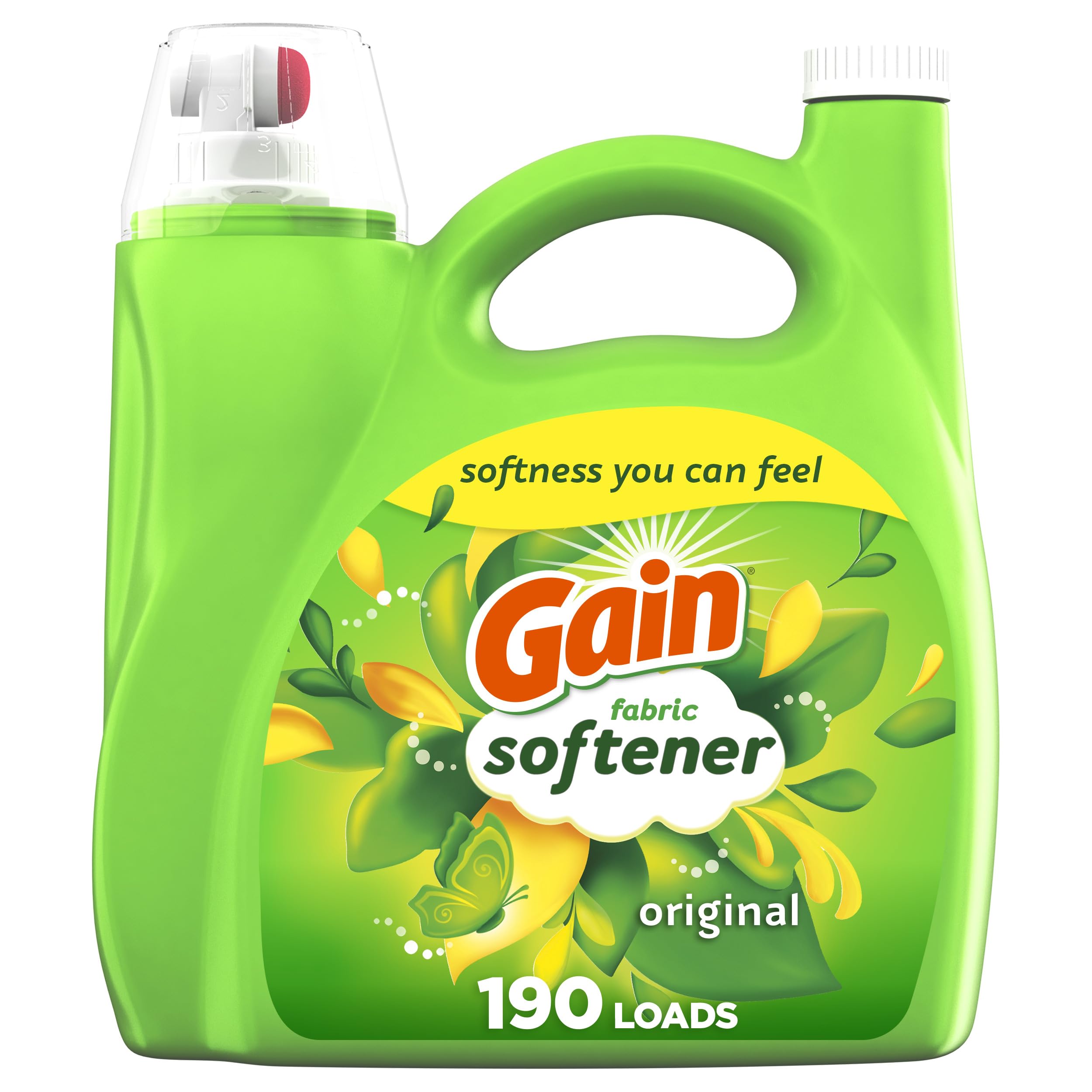 Suavizante De Telas Gain Original Scent  4 16 L (140 Onzas Líquidas)  190 Cargas - Venta Internacional.