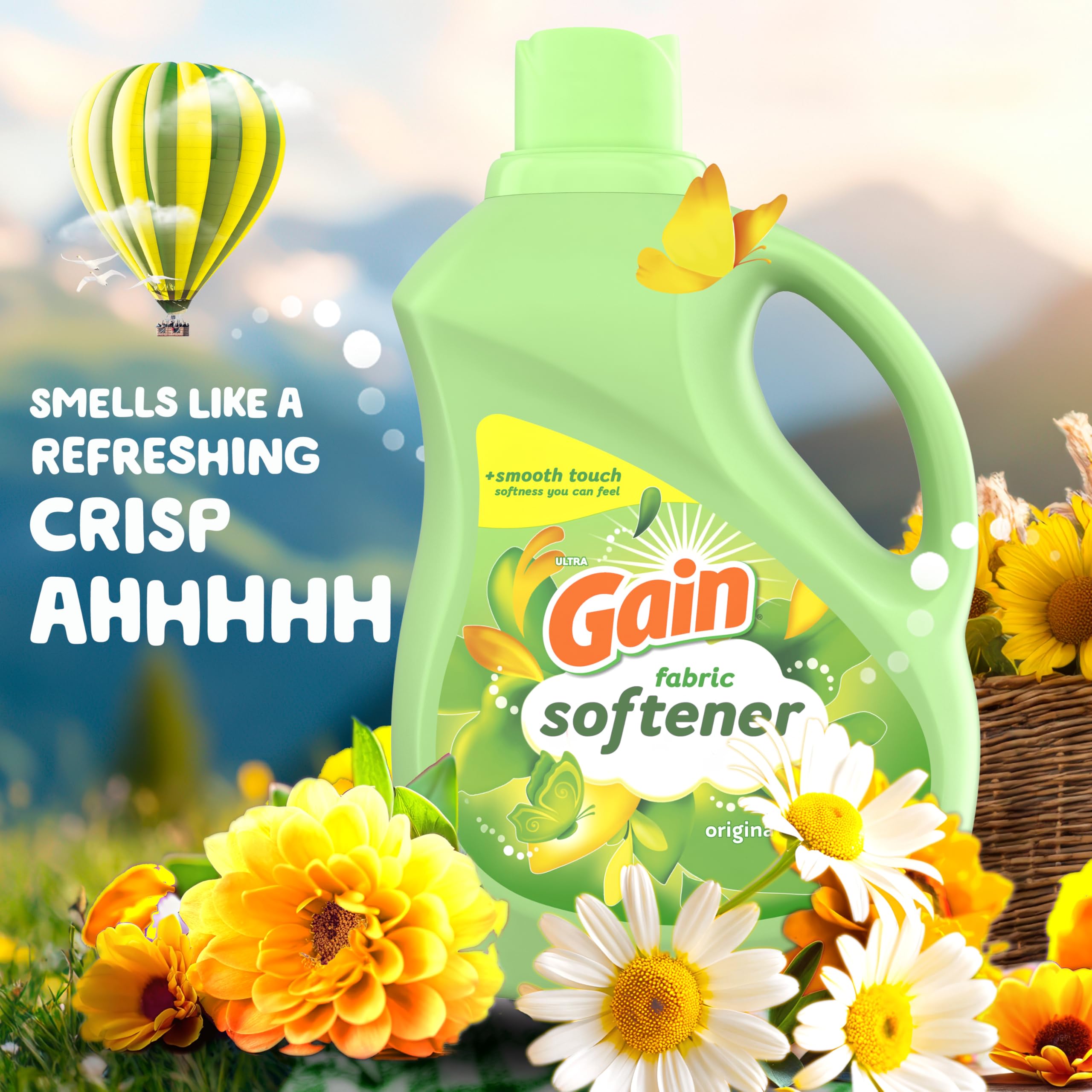 Foto 4 pulgar | Suavizante De Telas Gain Original Scent  4 16 L (140 Onzas Líquidas)  190 Cargas - Venta Internacional.