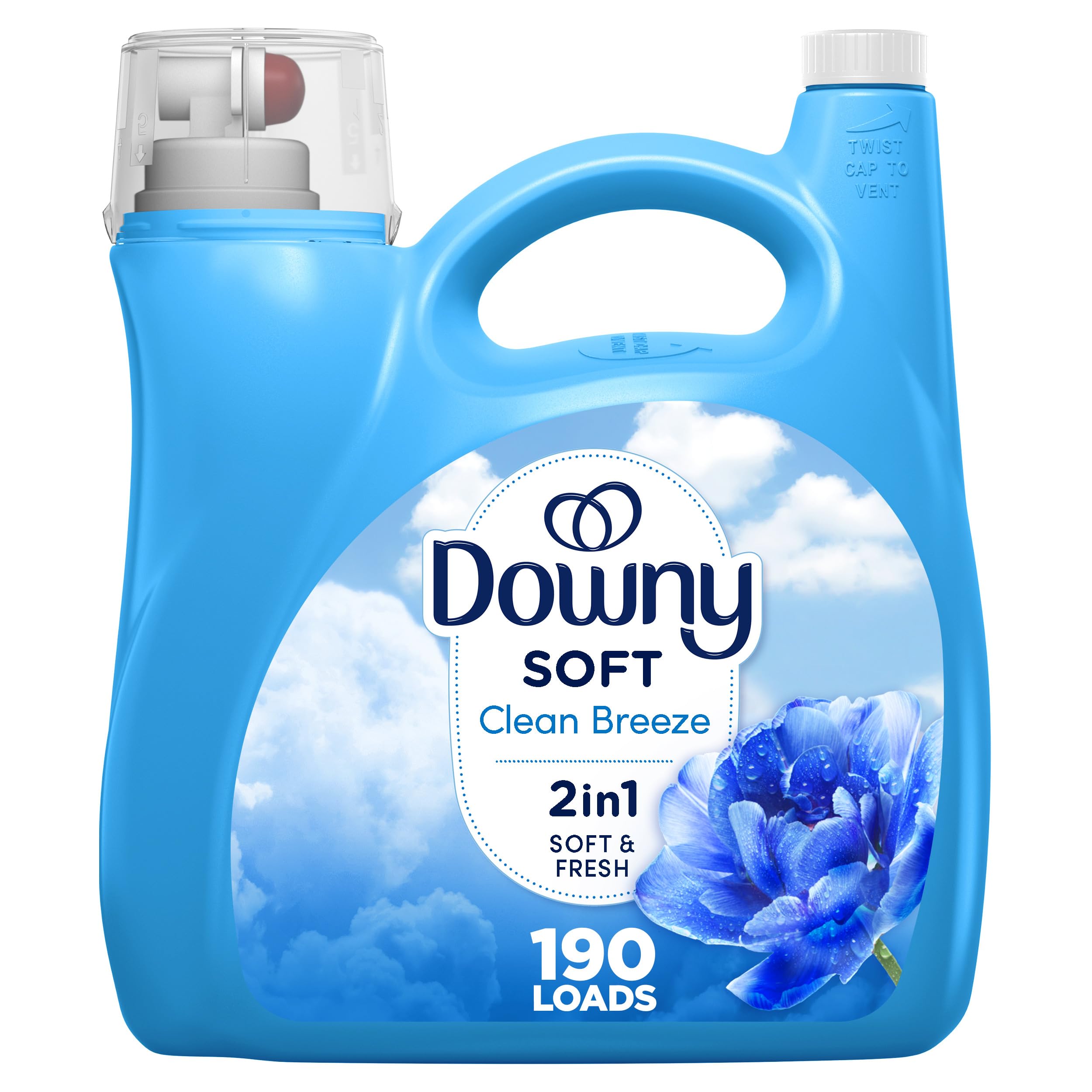 Suavizante De Telas Downy Clean Breeze Scent  4 16 L  190 Cargas - Venta Internacional.