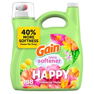 Foto 1 | Suavizante De Telas Gain Happy 3 76 L (188 Cargas) - Venta Internacional.