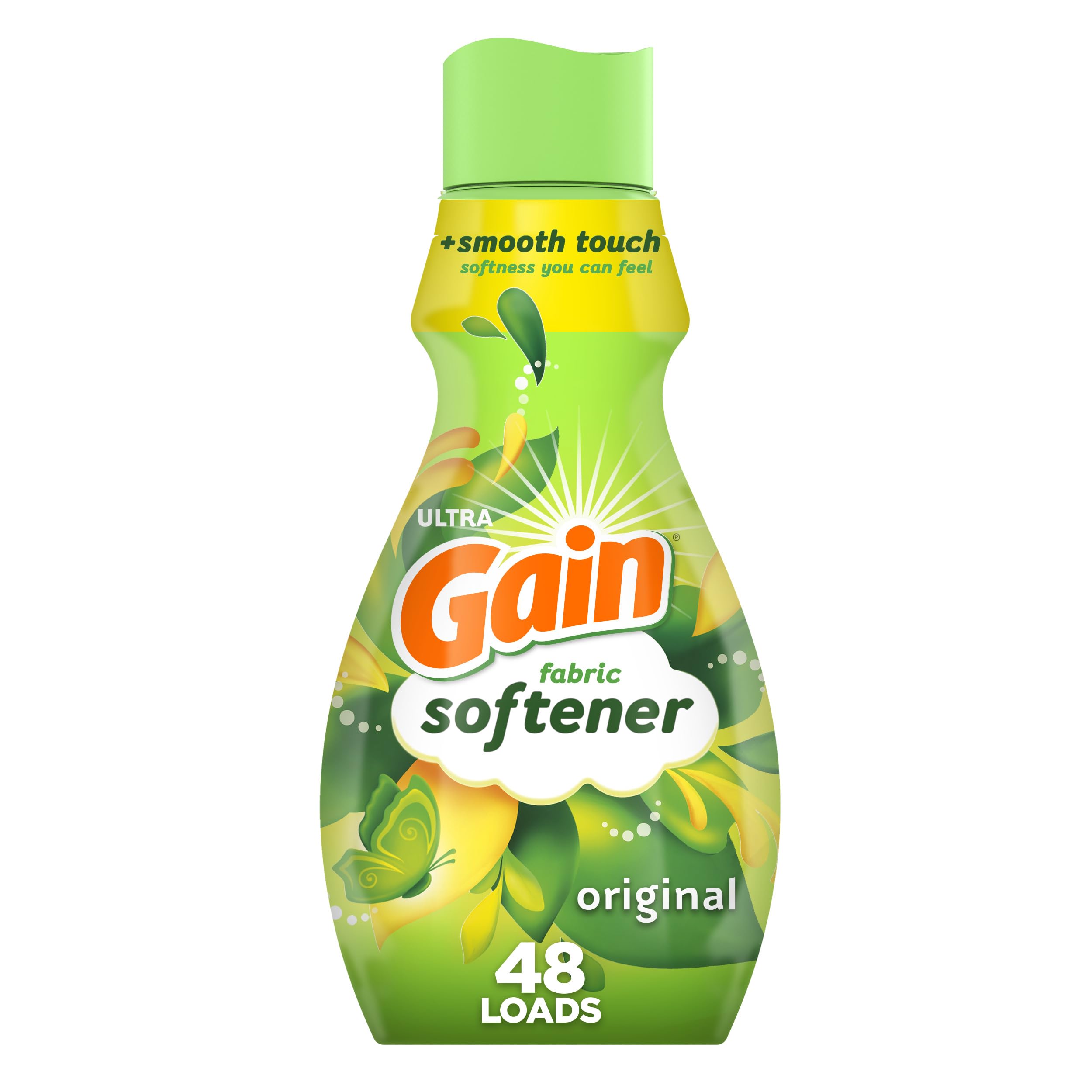 Suavizante De Telas Gain Original  1 Litro (paquete De 4) - Venta Internacional.