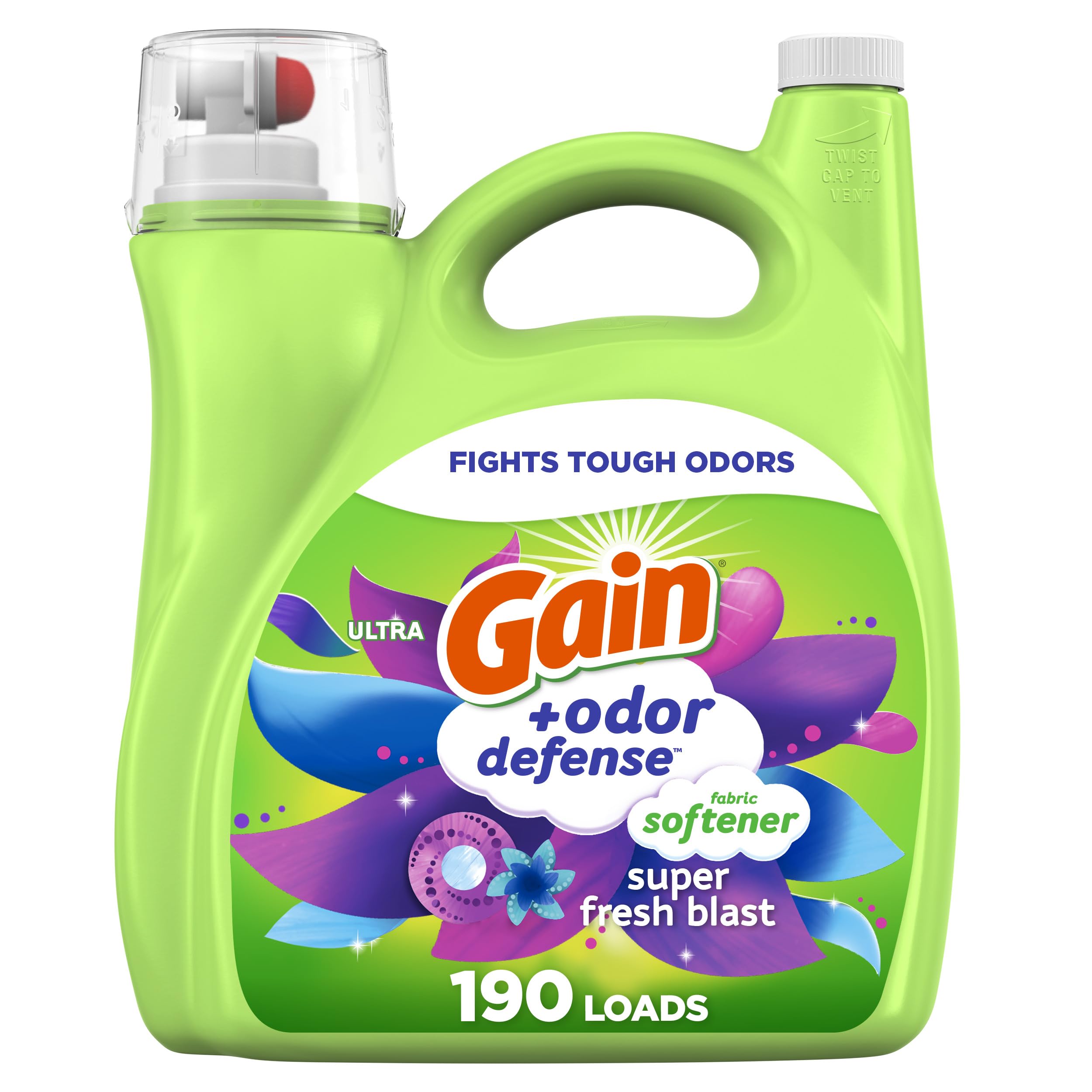 Suavizante De Telas Gain Odor Defense Super Fresh Blast 4.1l - Venta Internacional.