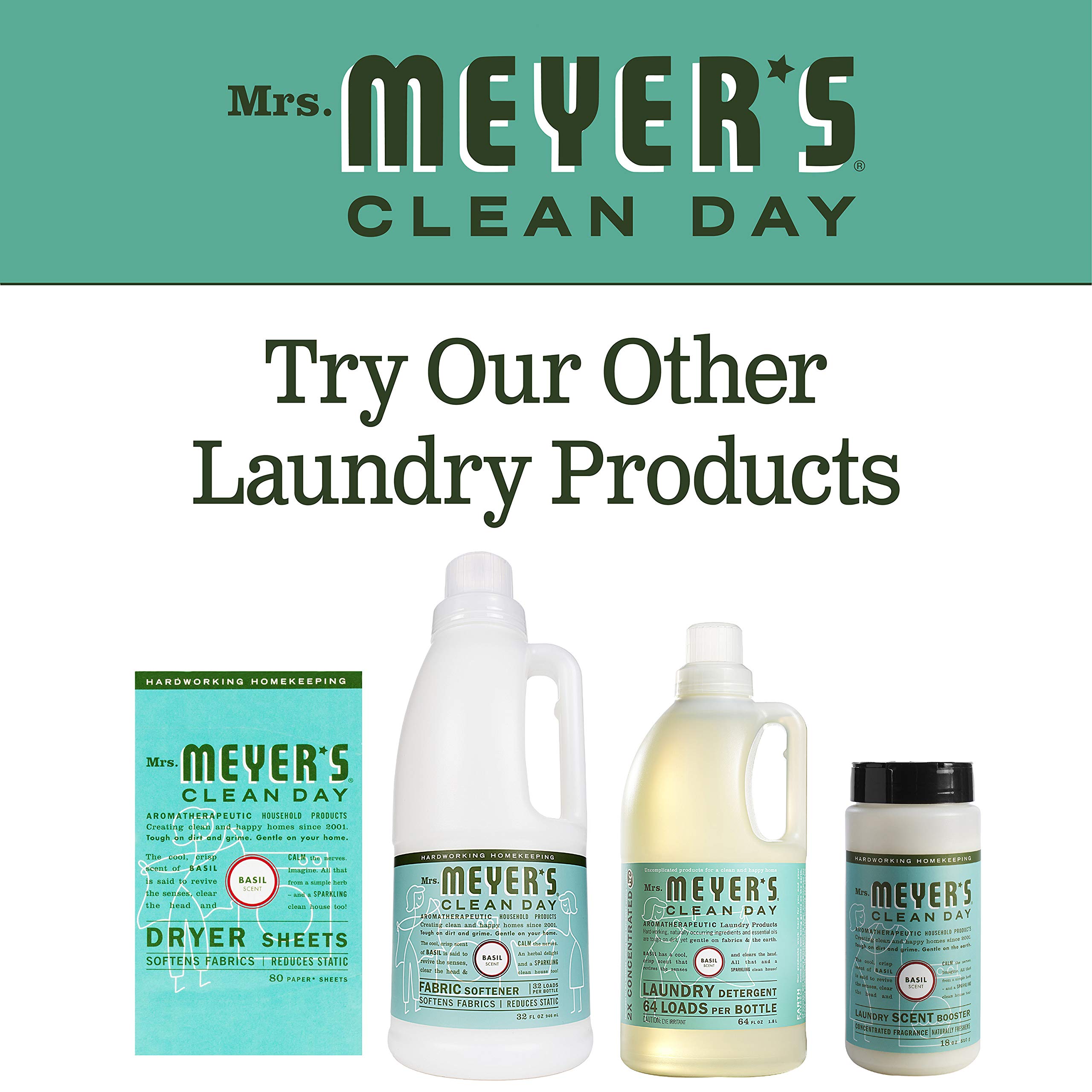 Foto 5 | Sábanas Para Secadora Mrs. Meyer's Clean Day Suavizan La Tela  80 Unidades - Venta Internacional.
