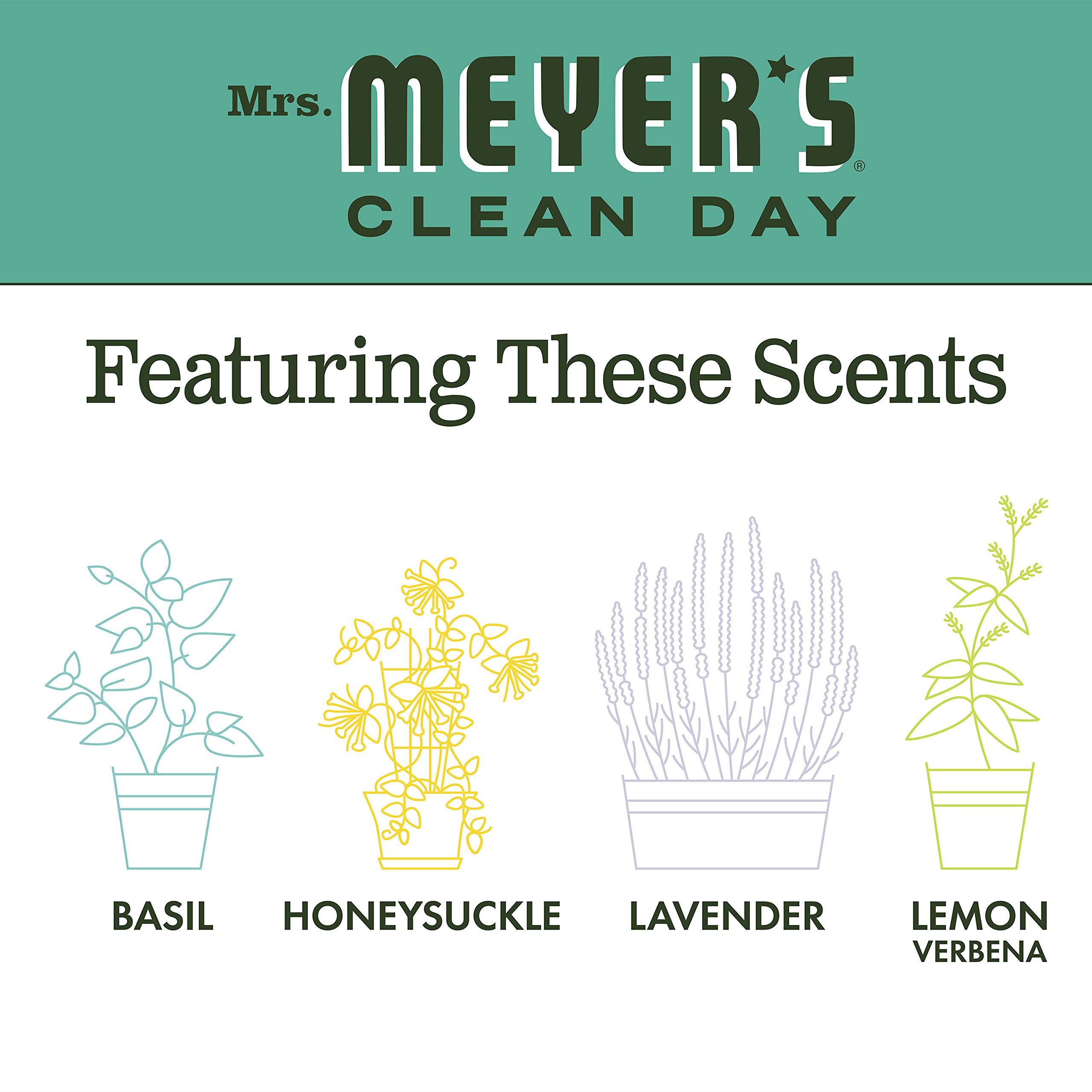 Foto 6 | Sábanas Para Secadora Mrs. Meyer's Clean Day Suavizan La Tela  80 Unidades - Venta Internacional.
