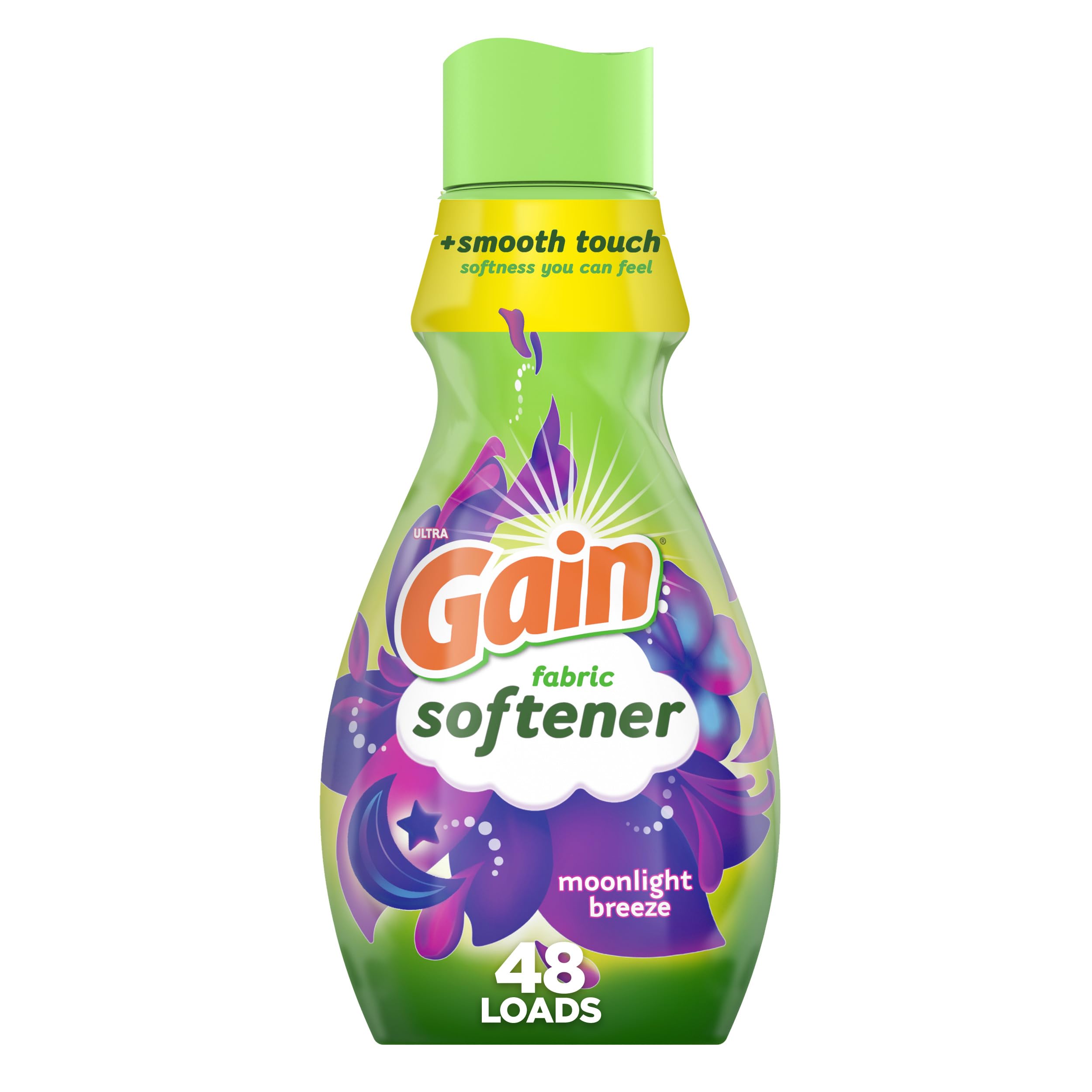 Suavizante De Telas Gain Moonlight Breeze  1 Litro (paquete De 4) - Venta Internacional.