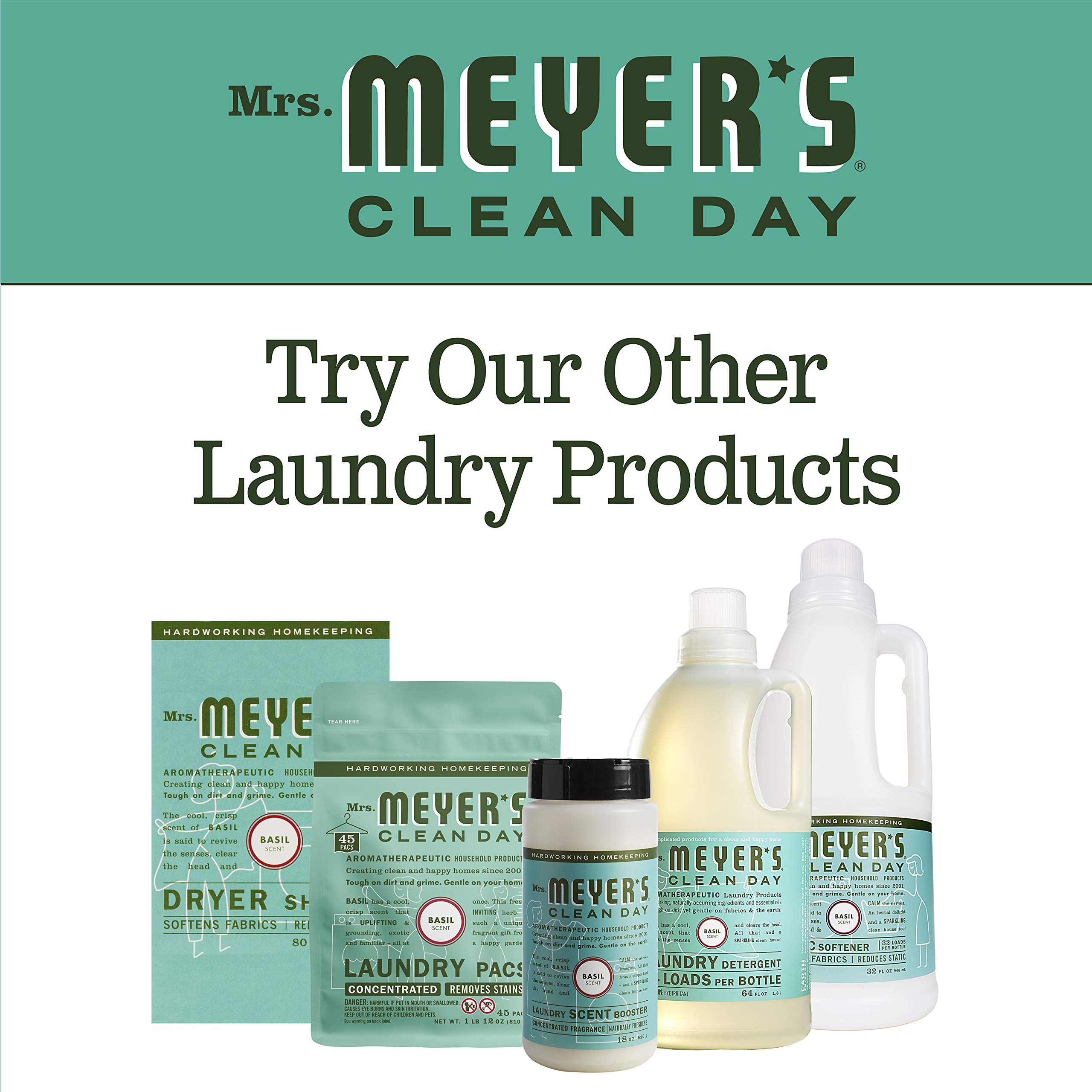 Foto 7 pulgar | Suavizante De Telas Mrs. Meyer's Clean Day Basil 946 Ml  32 Cargas - Venta Internacional.