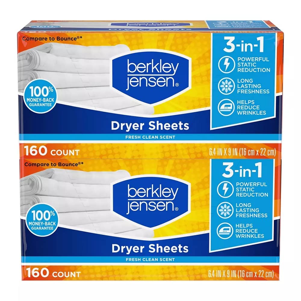 Foto 1 | Toallas Para Secadora Berkley & Jensen Soft And Fresh  320 Unidades - Venta Internacional.