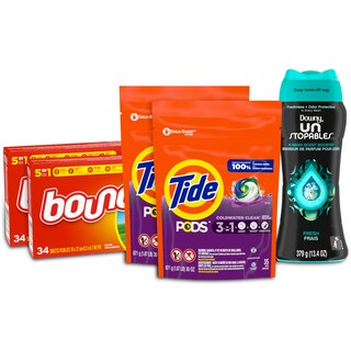 Foto 1 | Paquete De Detergente Para Ropa Tide Pods Downy Unstopable Bounce - Venta Internacional.
