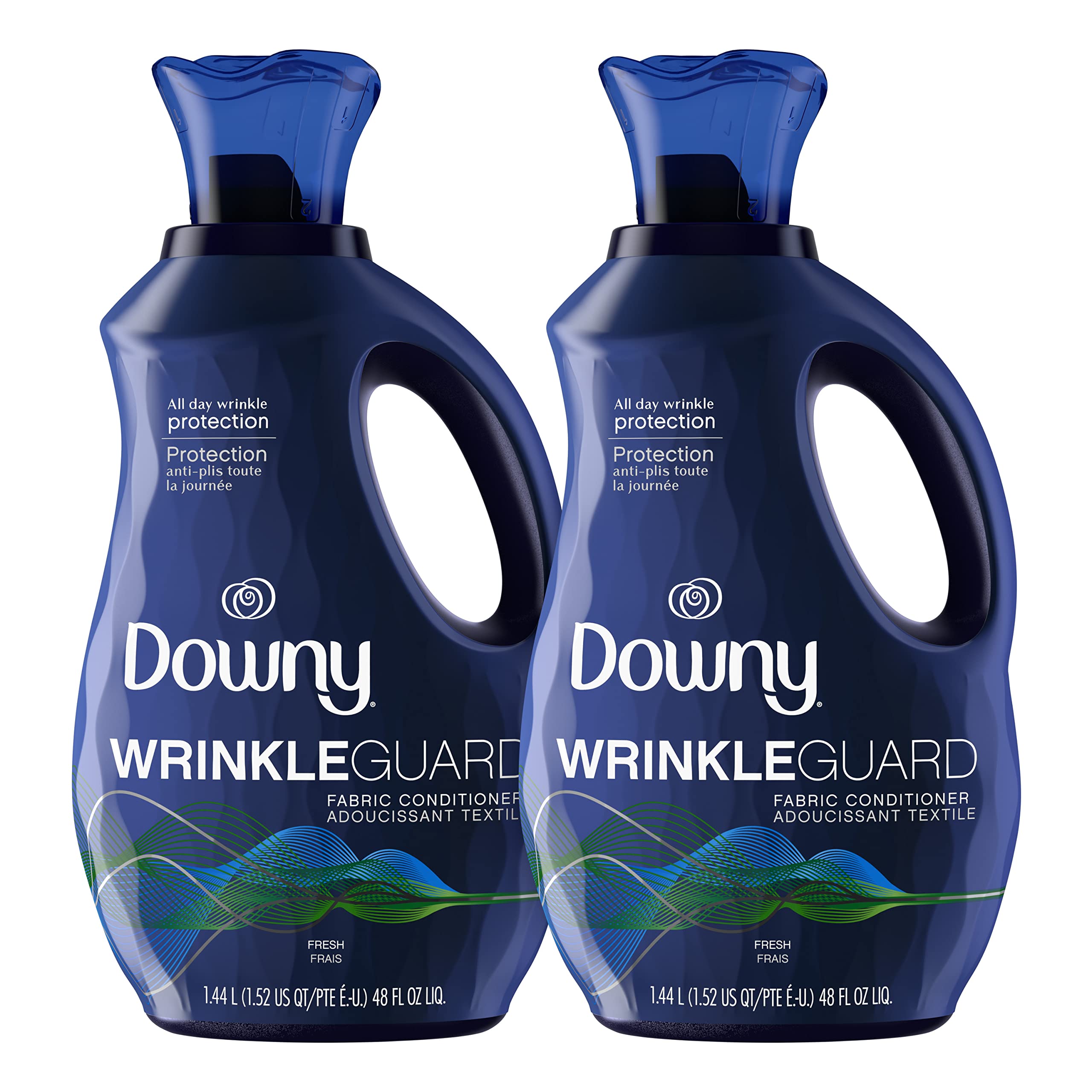 Foto 2 pulgar | Suavizante De Telas Downy Wrinkleguard Fresh Scent  2 X 960 Ml  192 Cargas - Venta Internacional.