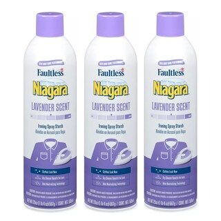 Foto 1 | Almidón en Aerosol Niagara Lavanda 20oz 3 Piezas