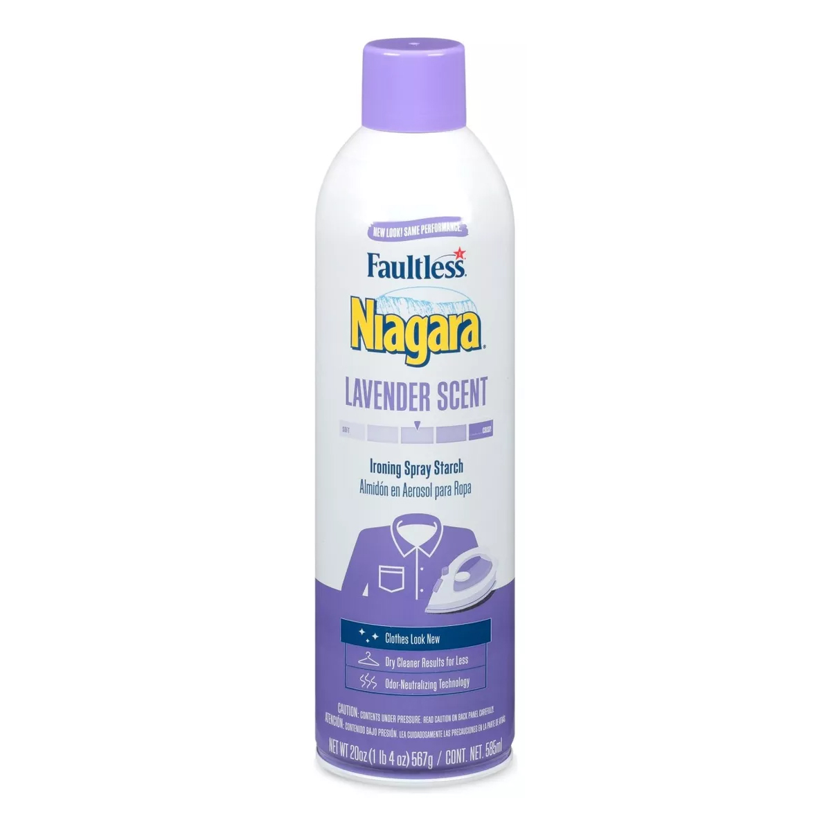 Almidón en Aerosol Niagara Lavanda 20 oz