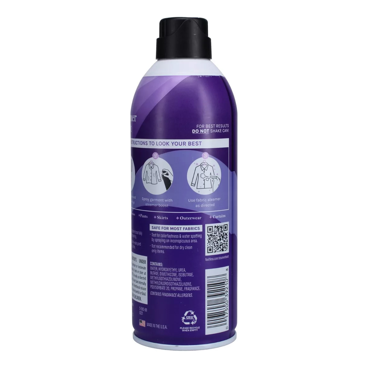 Foto 3 pulgar | Almidón en Aerosol Faultless Steamer Boost 15oz