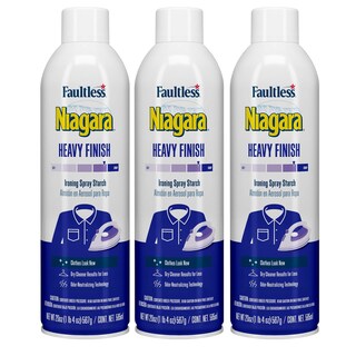 Foto 1 | Almidón En Aerosol Faultless Niagara Heavy 20oz 3pz