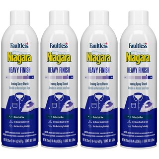 Foto 1 | Almidón En Aerosol Faultless Niagara Heavy 20oz 4pz