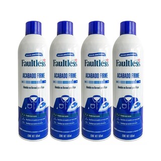 Foto 1 | Almidón En Aerosol Faultless Acabado Firme 20oz 4pz