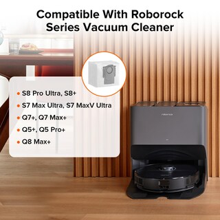 Foto 2 | Bolsa Desechable Para Polvo, Paquete De 6 Unidades, Para Aspiradora Roborock S8 Pro - Venta Internacional.