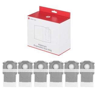 Foto 7 | Bolsa Desechable Para Polvo, Paquete De 6 Unidades, Para Aspiradora Roborock S8 Pro - Venta Internacional.