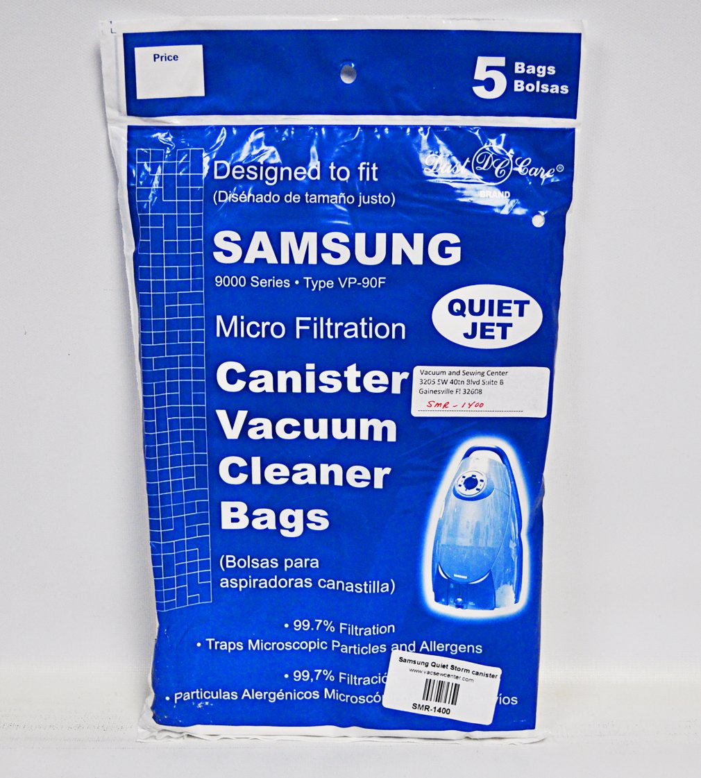 Bolsas Para Aspiradora Samsung Dust Care Quiet Storm Smr-1400 - Venta Internacional.