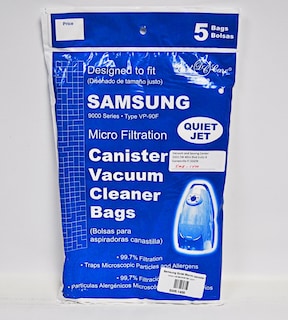 Foto 1 | Bolsas Para Aspiradora Samsung Dust Care Quiet Storm Smr-1400 - Venta Internacional.