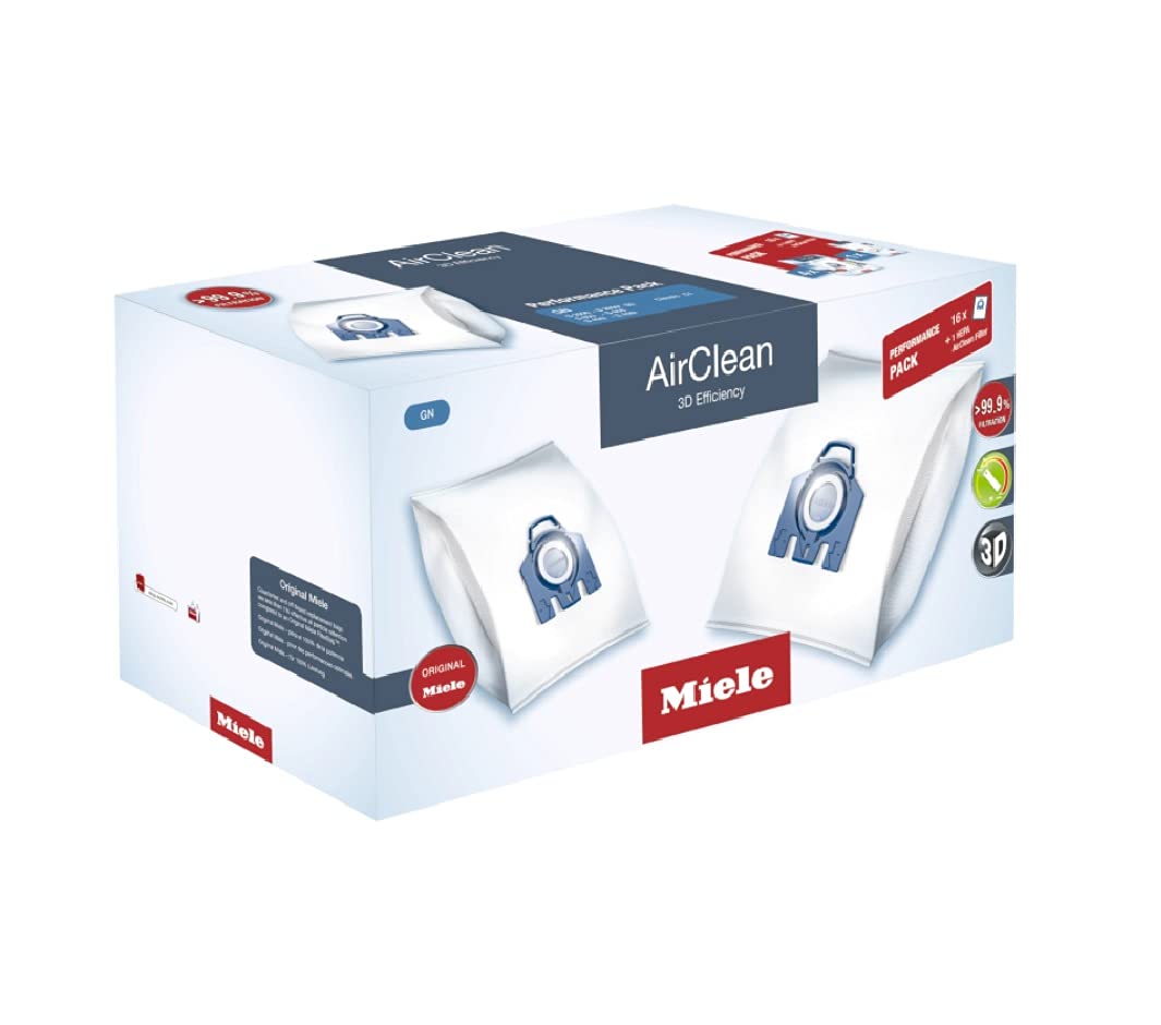 Bolsas Para Aspiradora Miele Performance Pack Airclean 3d Gn - Venta Internacional.
