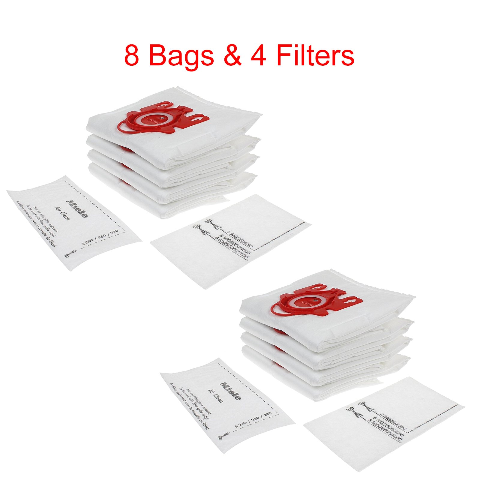 Foto 3 pulgar | Bolsas y Filtros para Aspiradora Miele Fjm Hyclean 3d Type 8 - Venta Internacional