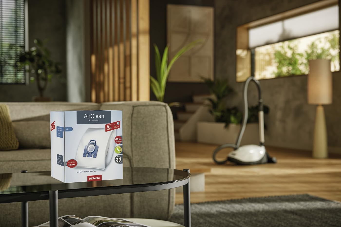 Foto 5 | Bolsas de Polvo Miele Original XL Airclean 3D GN para Aspiradoras - Venta Internacional