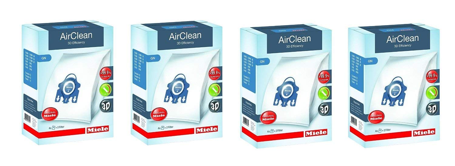 Foto 2 pulgar | Bolsas Filtrantes Para Aspiradora Miele Type G/n Airclean, 4 Cajas - Venta Internacional.