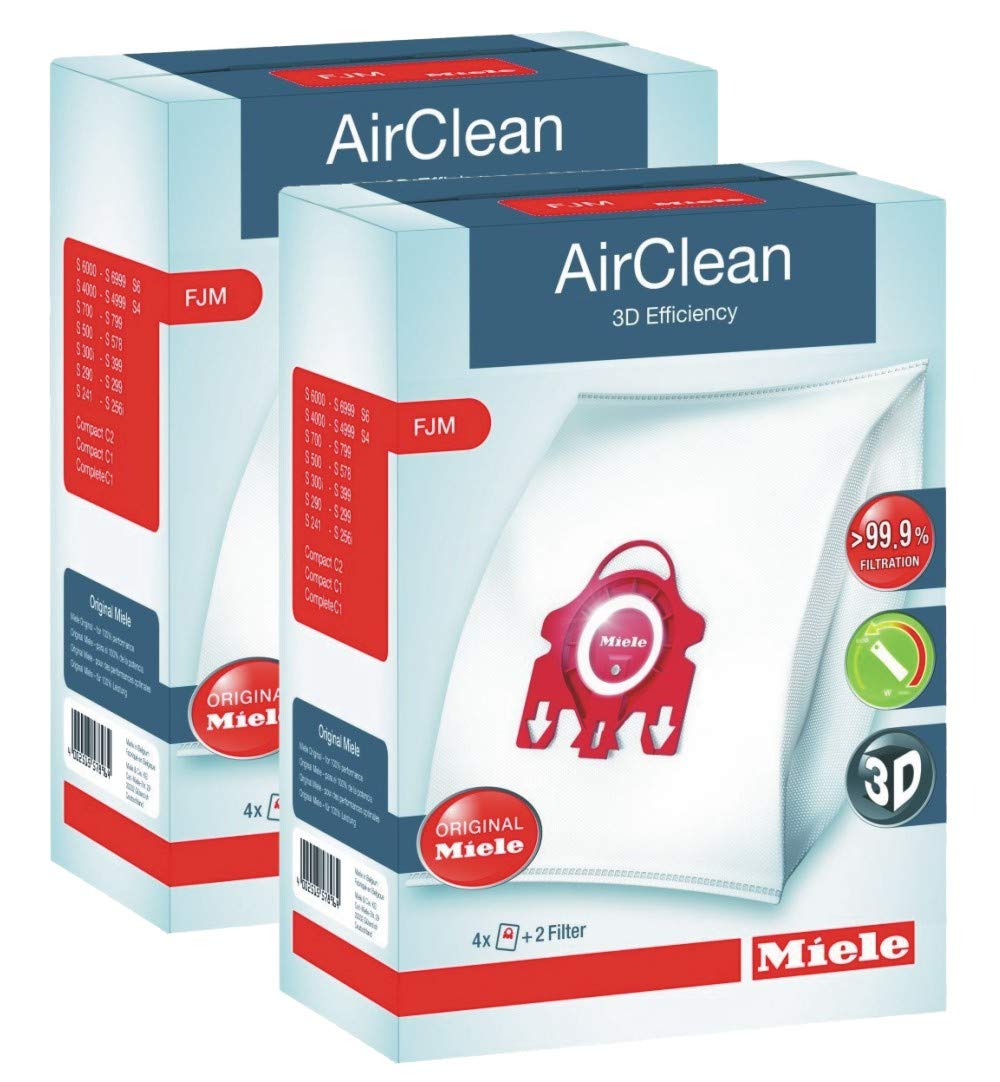Foto 2 pulgar | Set de Bolsas para Polvo Miele 10123220 Airclean 3d Efficiency Type Fjm - Venta Internacional