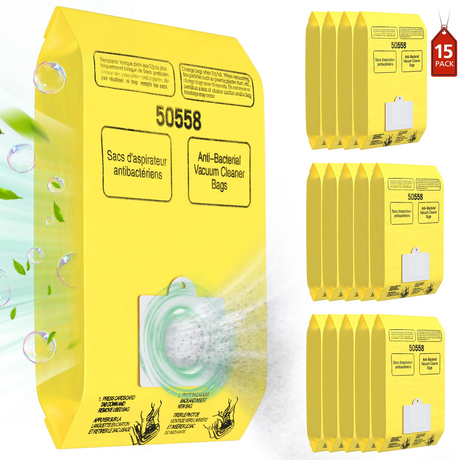 Foto 2 pulgar | Las Bolsas Para Aspiradora Canister Isinlive Son Compatibles Con Kenmore - Venta Internacional.
