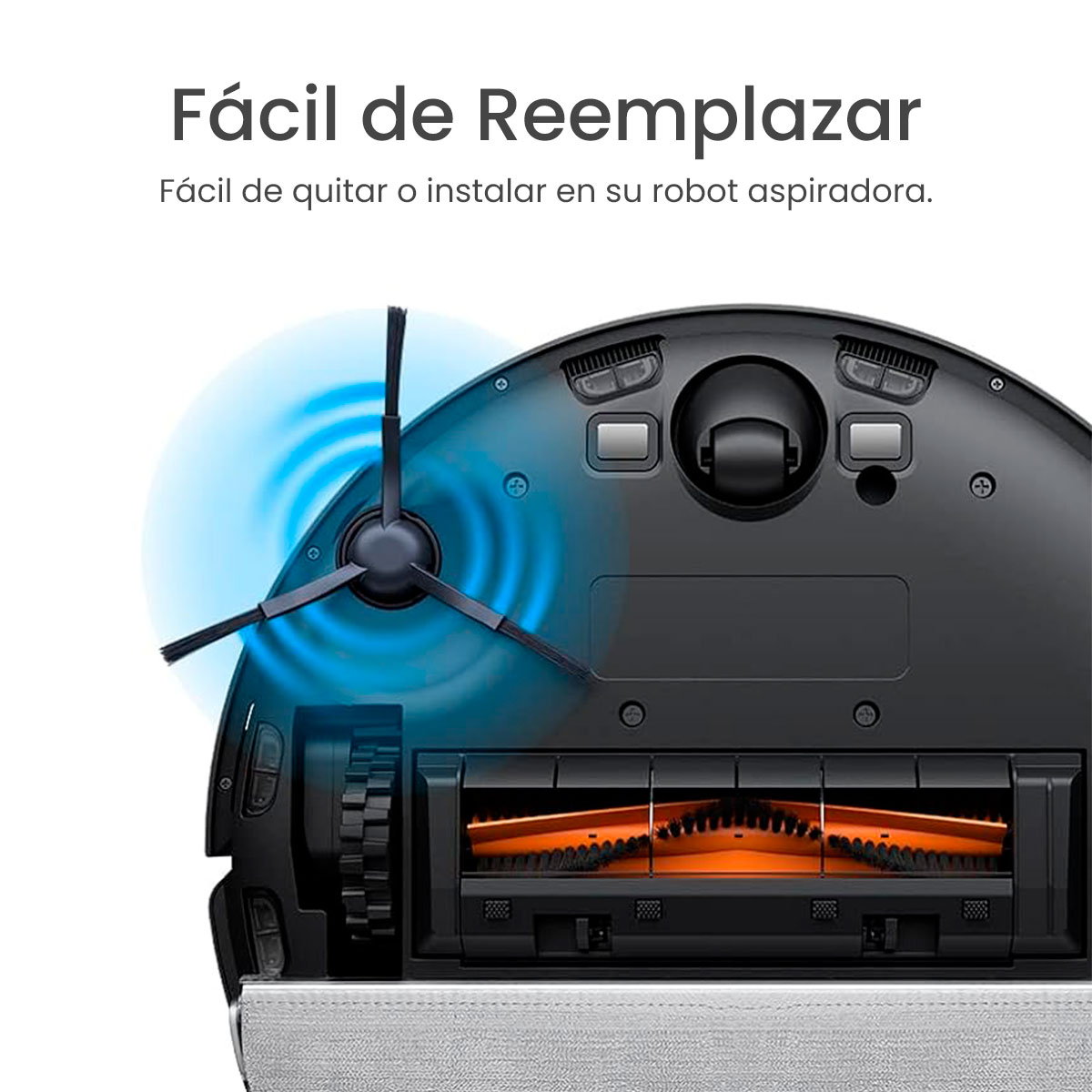 Foto 4 | Cepillo Lateral de Repuesto Dreame para Robot Aspiradora D9 Max 2 Piezas