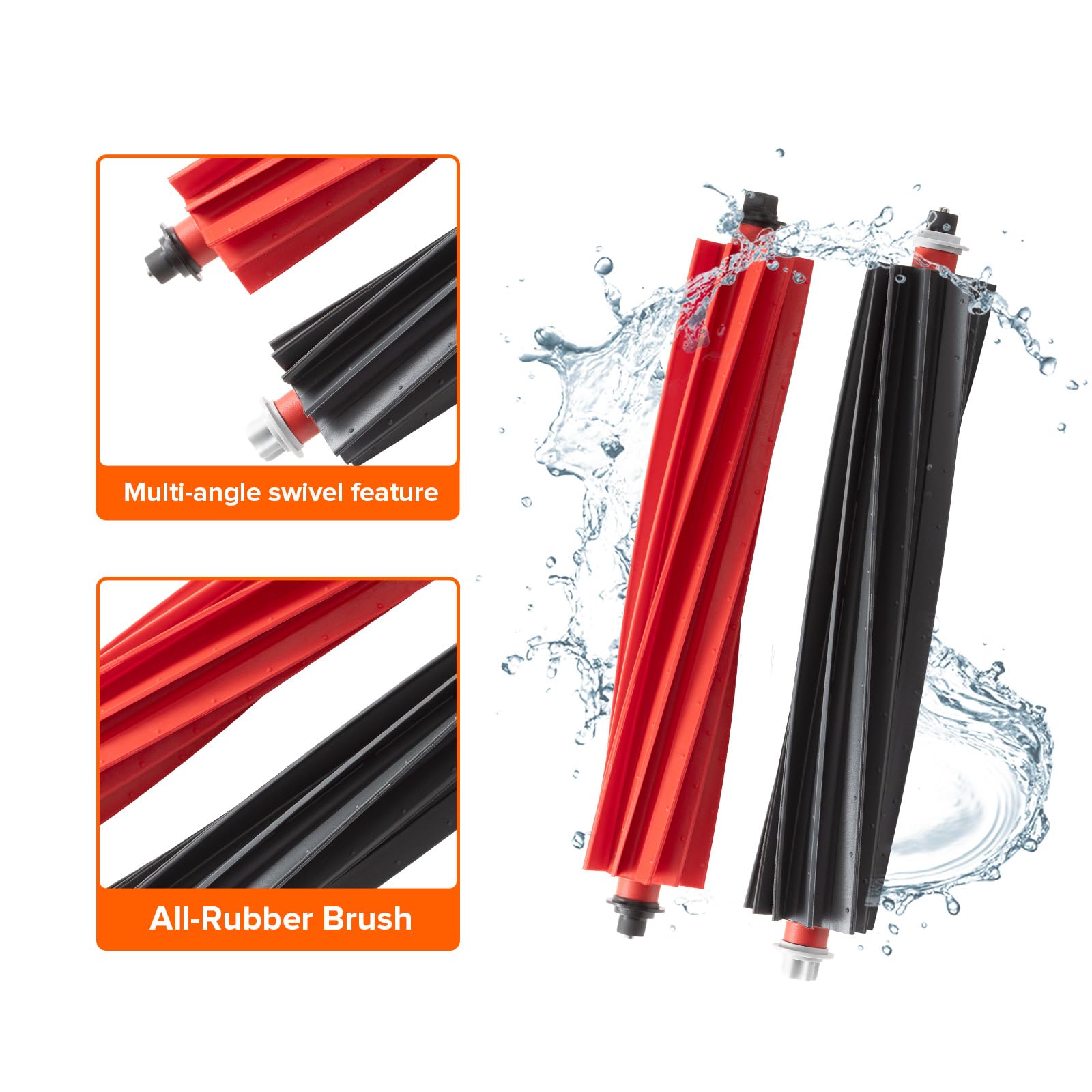 Foto 6 pulgar | Kit de Cepillos Principales de Repuesto para Aspiradora Roborock S8 Maxv Ultra - Venta Internacional