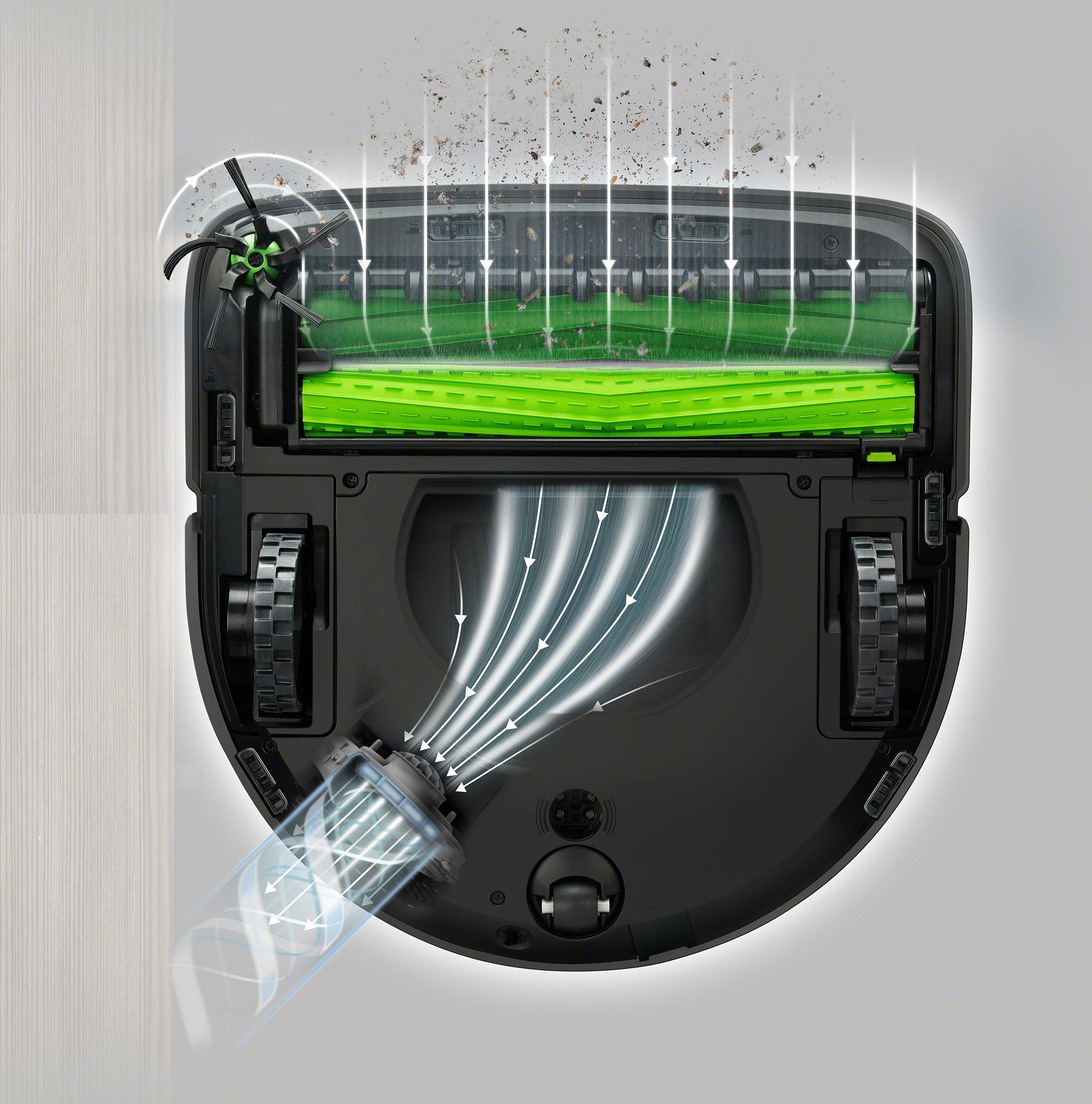 Foto 3 pulgar | Cepillos Dobles De Goma Multisuperficie De Repuesto Para Irobot Roo - Venta Internacional.